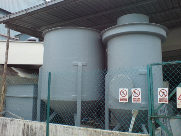 DSC00032 FRP Water Treatment System Tank   FRP Mould Products, Clarifier Tanks | Tropical Green Engineering Sdn Bhd