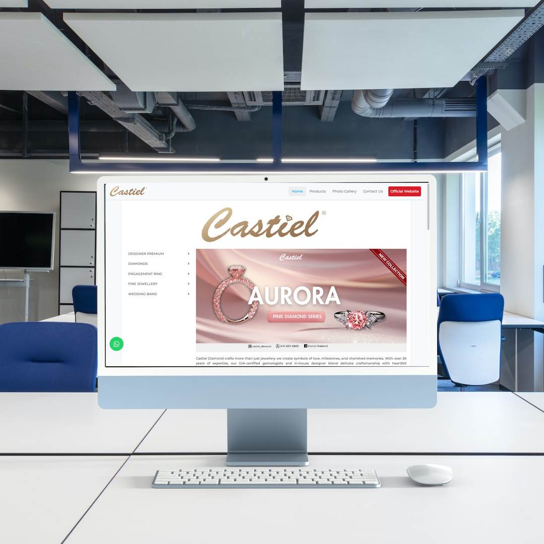 CASTIEL DIAMOND SDN BHD Web Design | SEO | Digital Marketing | Kuala Lumpur