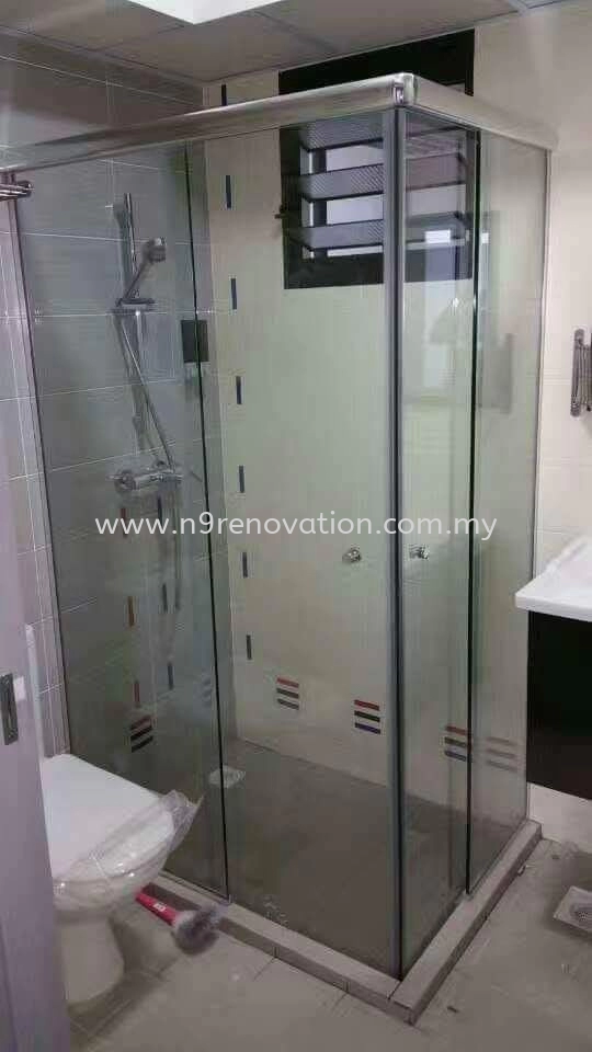 Shower Screen Tempered Glass