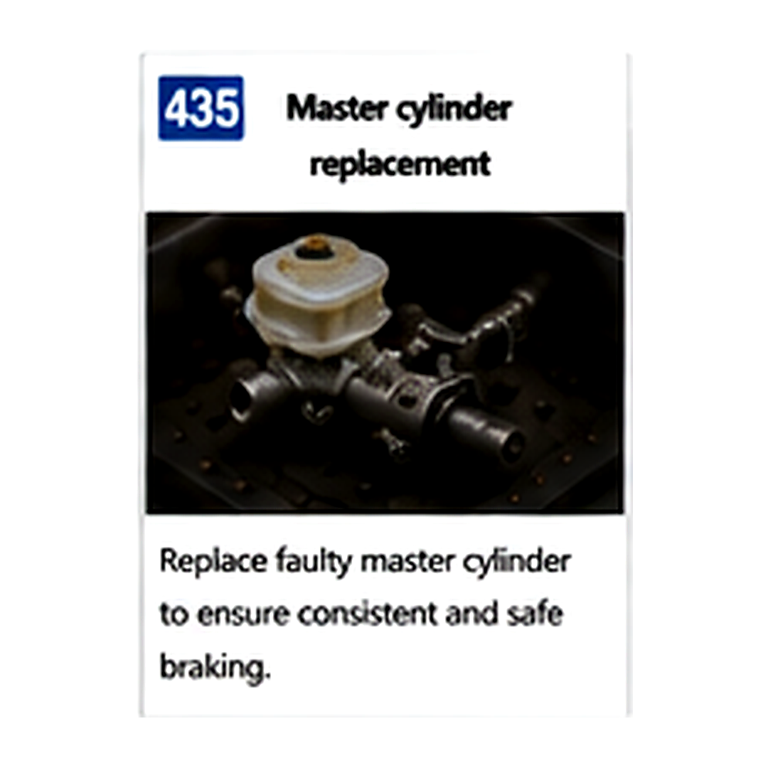 Master Cylinder Replacement