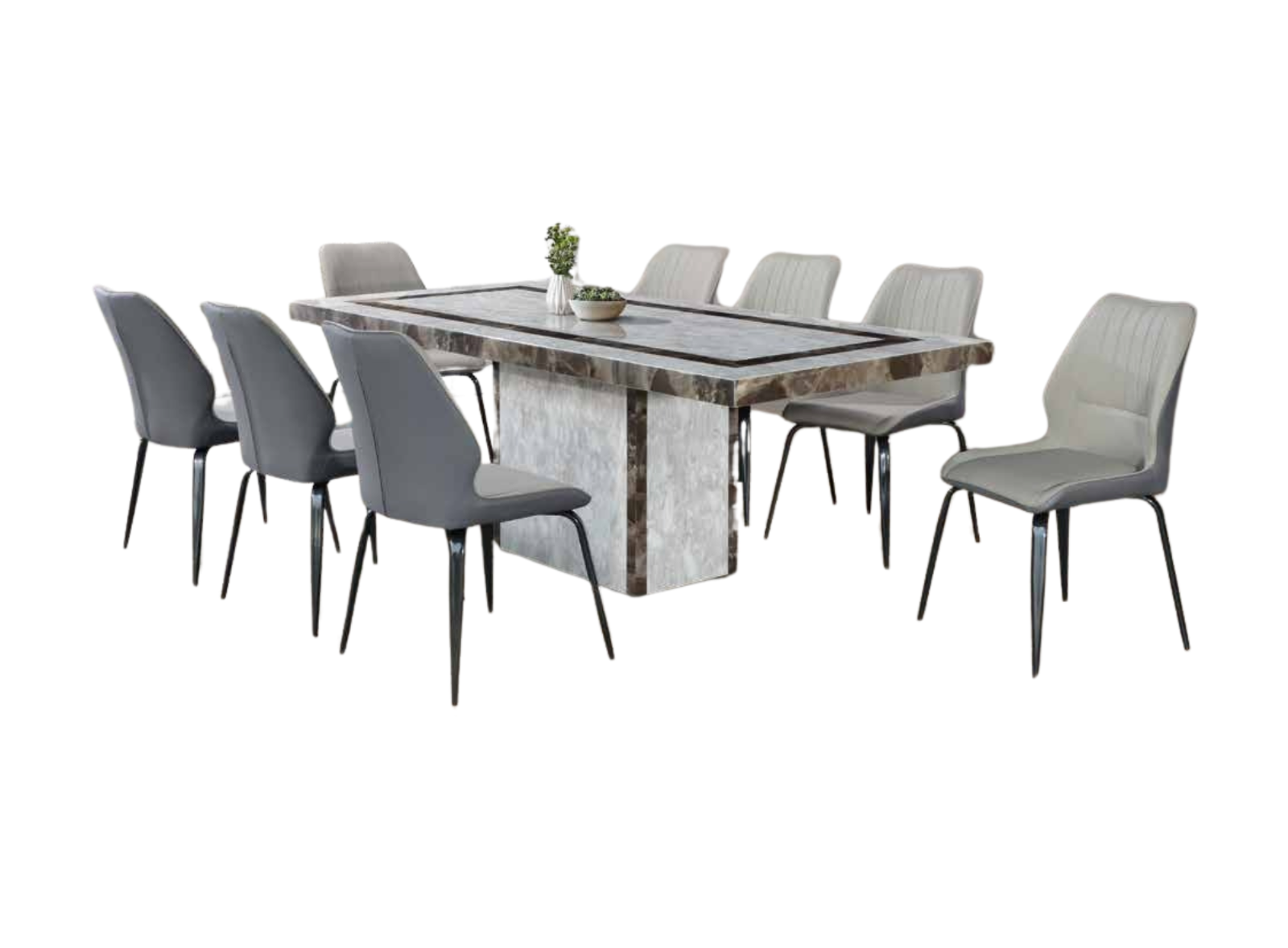 DINING SET (PLZ MT-812-G)