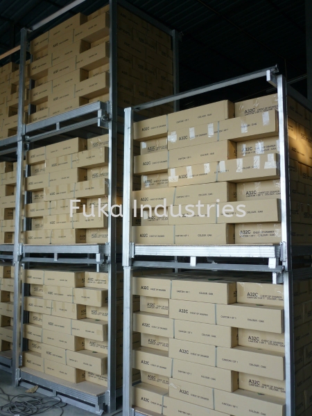 Stackable Pallet Cage Pallet Tainer Galvanised Steel Pallet Selangor, Malaysia, Kuala Lumpur (KL) Supplier, Suppliers, Supply, Supplies | Fuka Industries Sdn Bhd