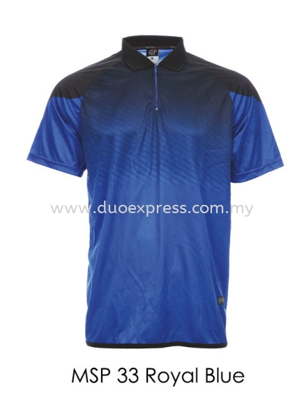 MSP 33 Royal Blue Collar T Shirt Baju Polo T shirt Sublimation- Ready Made Baju Uniform Ready Made Promosi Malaysia, Selangor, Kuala Lumpur (KL), Petaling Jaya (PJ) Supplier, Suppliers, Supply, Supplies | Duo Express