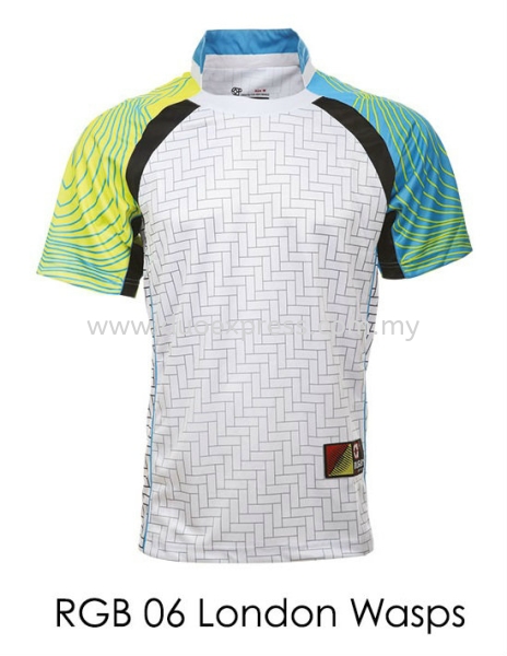 RGB 06 London Wasps Jersi t shirt Sublimation- ReadyMade Baju Uniform Ready Made Promosi Malaysia, Selangor, Kuala Lumpur (KL), Petaling Jaya (PJ) Supplier, Suppliers, Supply, Supplies | Duo Express