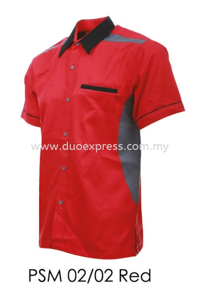 PSM 02 02 Red Unisex Corporate Shirt Baju F1 Korporat Unisex Ready Made Baju Uniform Ready Made Promosi Malaysia, Selangor, Kuala Lumpur (KL), Petaling Jaya (PJ) Supplier, Suppliers, Supply, Supplies | Duo Express