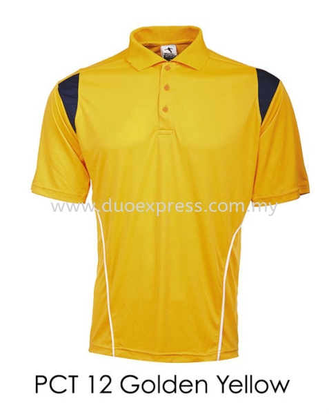 PCT 12 Yellow Collar T Shirt Baju Polo T MicroFibre- Ready Made Baju Uniform Ready Made Promosi Malaysia, Selangor, Kuala Lumpur (KL), Petaling Jaya (PJ) Supplier, Suppliers, Supply, Supplies | Duo Express