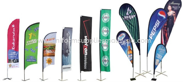 TearDrop & Feather Flag Feather Flag and Teardrop Flag Bendera Custom Malaysia, Selangor, Kuala Lumpur (KL), Petaling Jaya (PJ) Supplier, Suppliers, Supply, Supplies | Duo Express