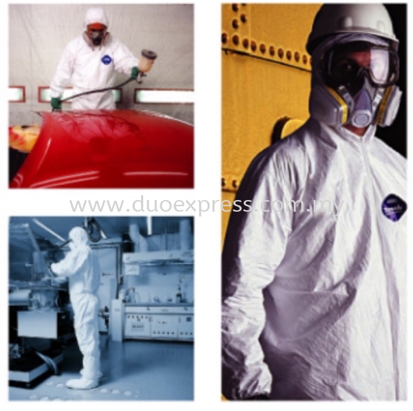 Dupont Tyvex Barrierman Coverall - 1422A Safety Protective Apparel Protective Equipment and Apparel - Malaysia, Selangor, Kuala Lumpur (KL), Petaling Jaya (PJ) Supplier, Suppliers, Supply, Supplies | Duo Express