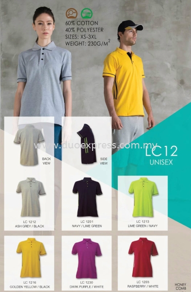 Polo T Shirt Cotton- ReadyMade LC-12 Baju Polo T Cotton- ReadyMade Baju Uniform Ready Made Promosi Malaysia, Selangor, Kuala Lumpur (KL), Petaling Jaya (PJ) Supplier, Suppliers, Supply, Supplies | Duo Express