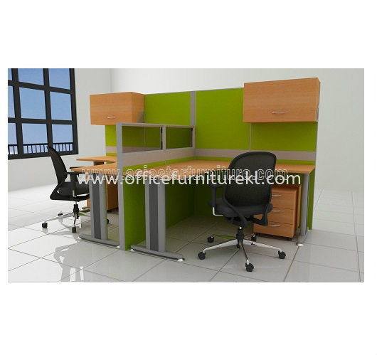 2 PARTITION PEJABAT/STESEN KERJA WORKSTATION - Partition Workstation Bandar Utama | Partition Workstation Taman Tun Dr Ismail | Partition Workstation Star Boulevard KLCC