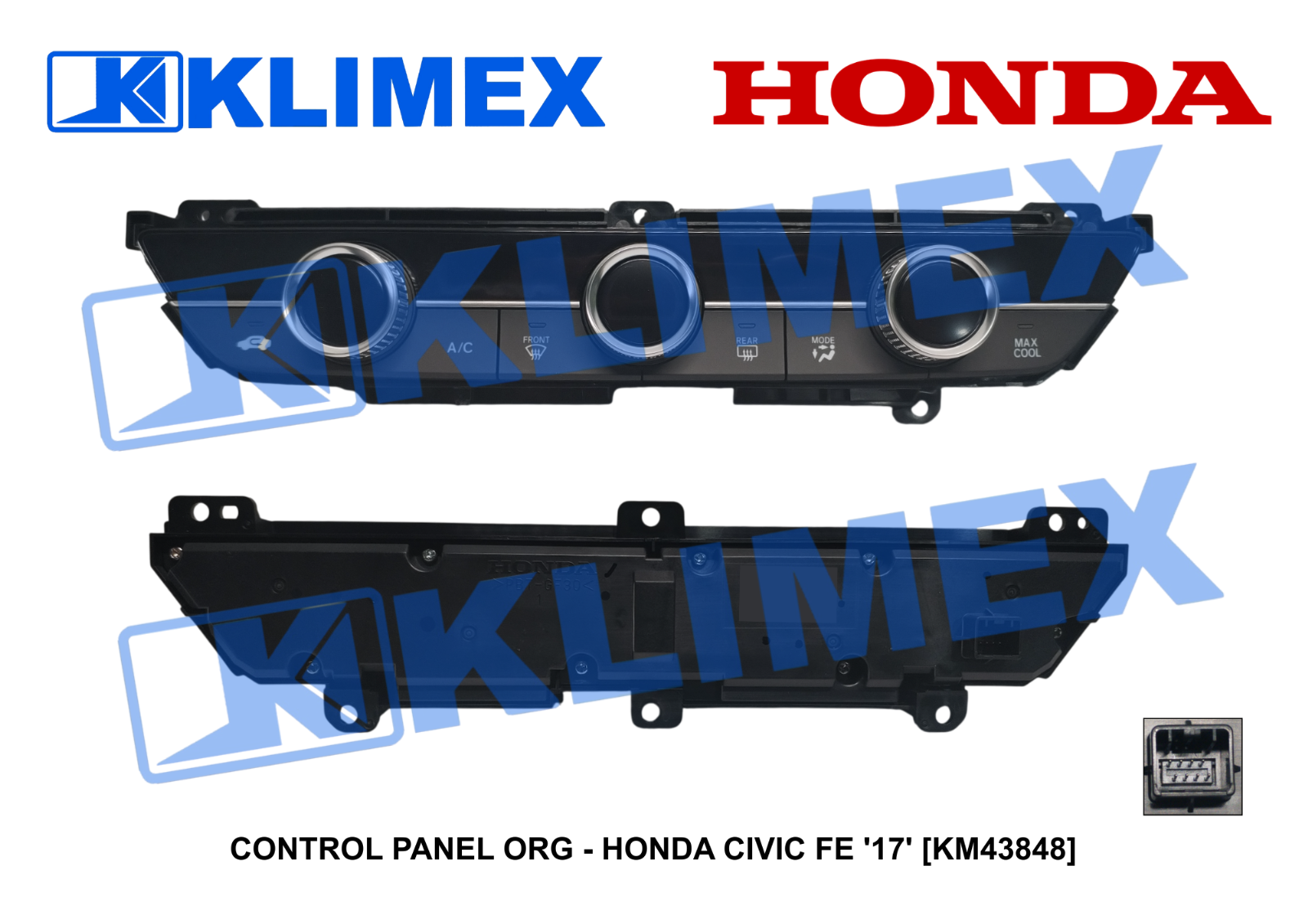 CONTROL PANEL ORG - HONDA CIVIC FE '17' [KM43848]
