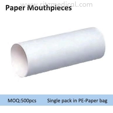 Spirometer Paper Mouth Piece  (Pack 500 )