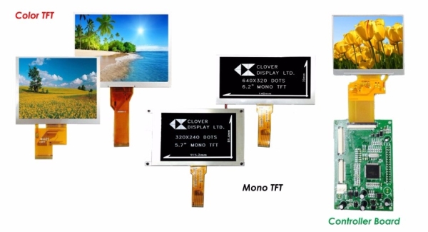 TFT Display TFT Display Clover Display Singapore Distributor, Supplier, Supply, Supplies | Mobicon-Remote Electronic Pte Ltd