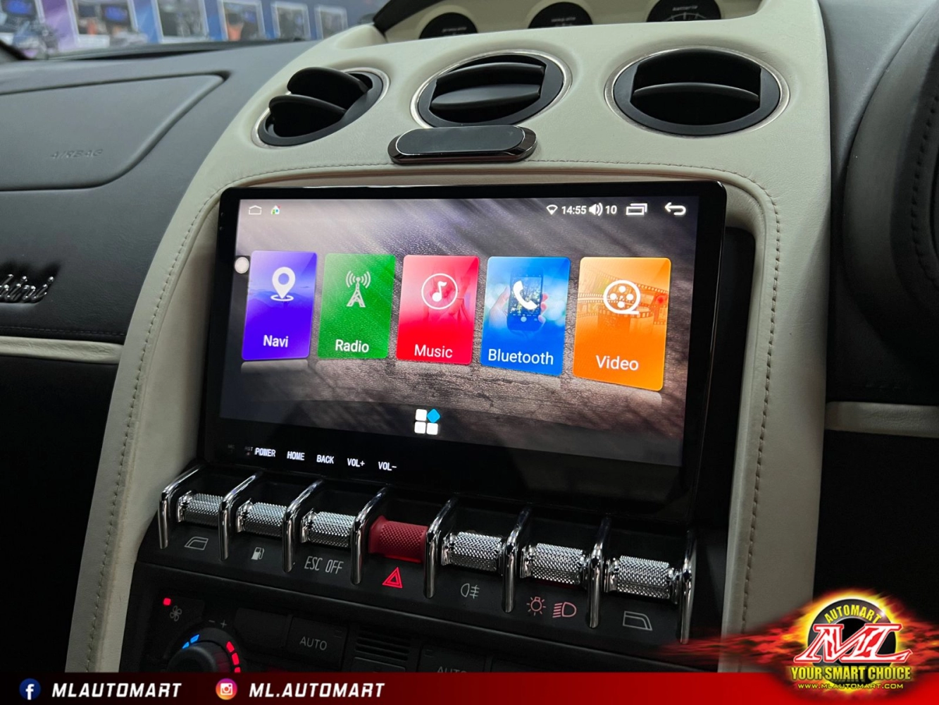 Lamborghin Gallardo Android Monitor