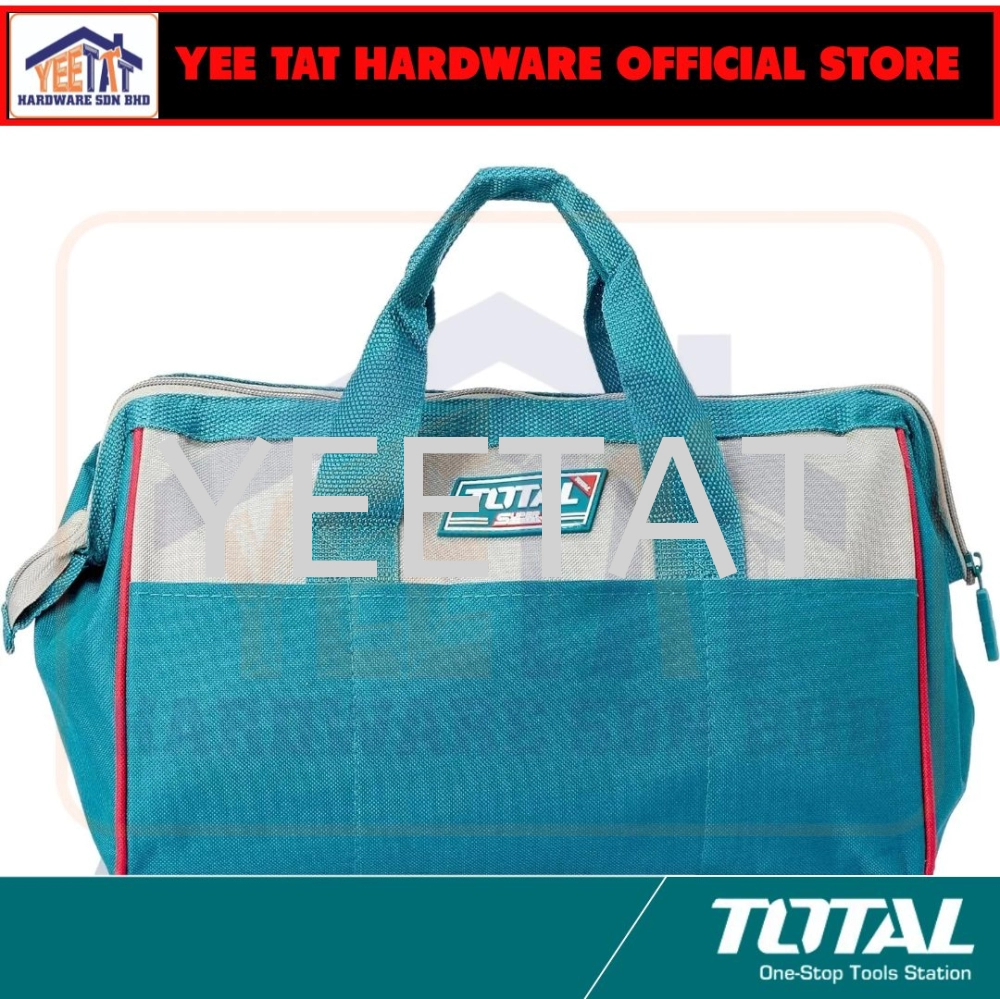 [ TOTAL ] THT261325  THT261625 TOTAL Tools Bag / Designed with 6 / 14 pockets (13" / 16")