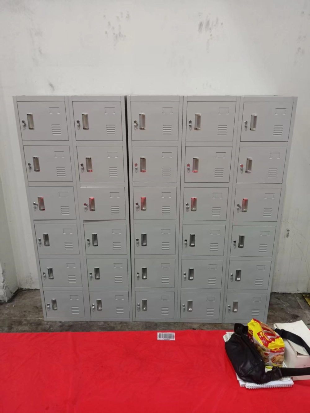 6 Compartment Steel Locker for Factory, Office & Hostel – Durable Loker Besi Pekerja | 30 Compartment Personal Storage Locker | Kabinet Loker Besi untuk Pejabat, Sekolah & Universiti | Delivery Penang, KL, Shah Alam, Rawang, Ipoh, Kulim & JB