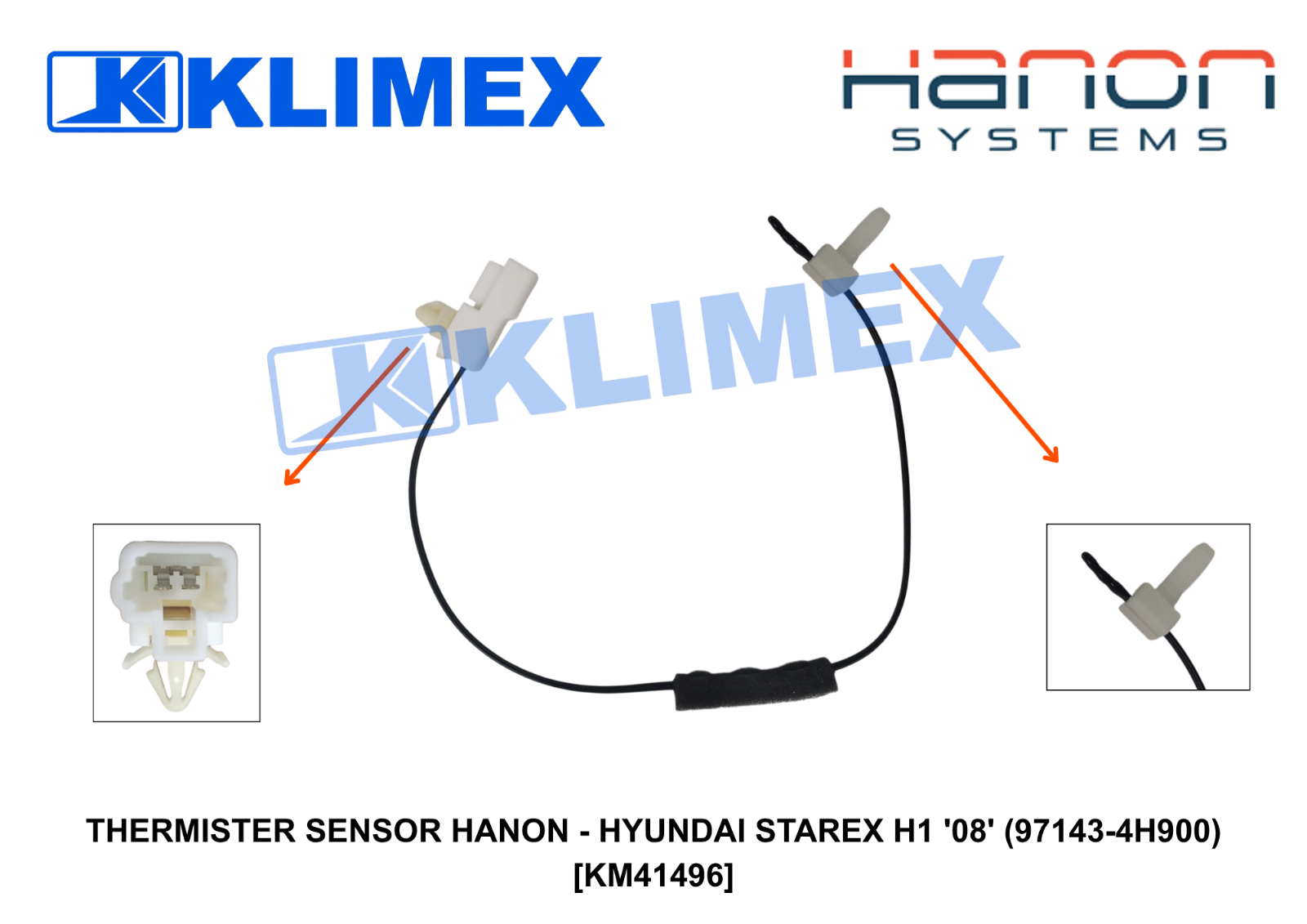 THERMISTER SENSOR HANON - HYUNDAI STAREX H1 '08' (97143-4H900) [KM41496]