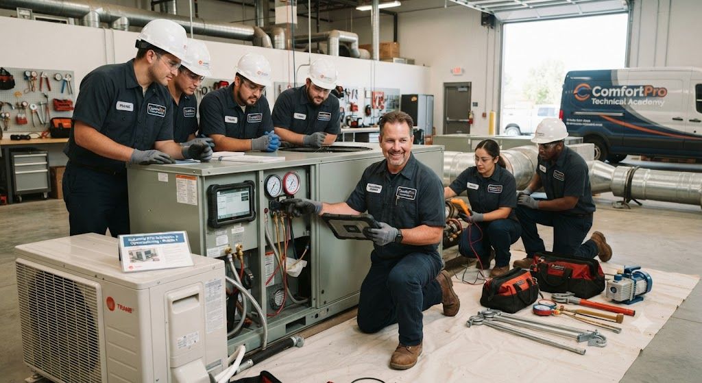 Industrial HVAC commissioning and installation training