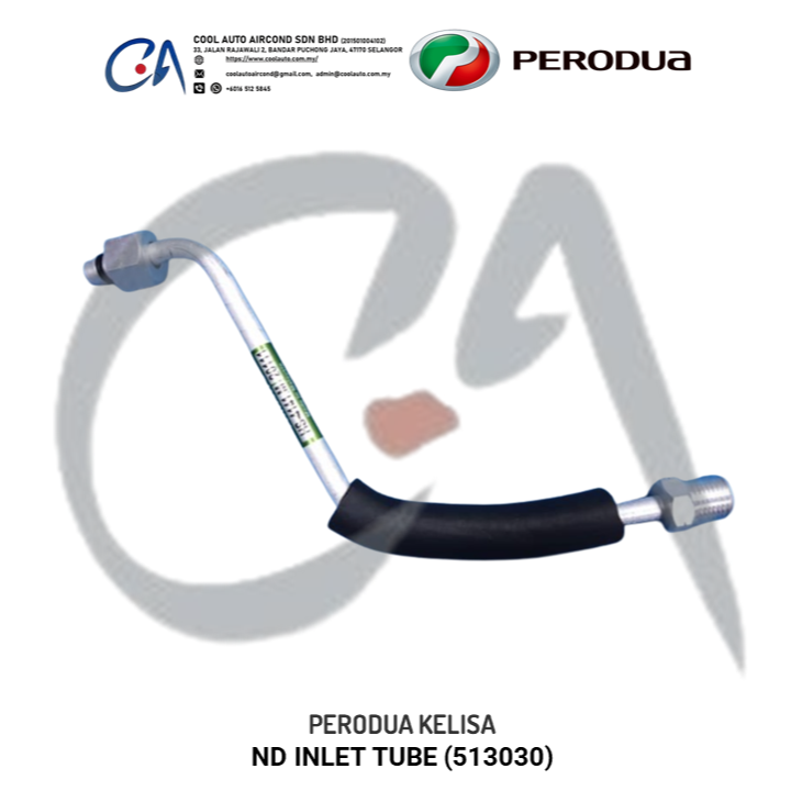 PERODUA KELISA ND INLET TUBE (513030)