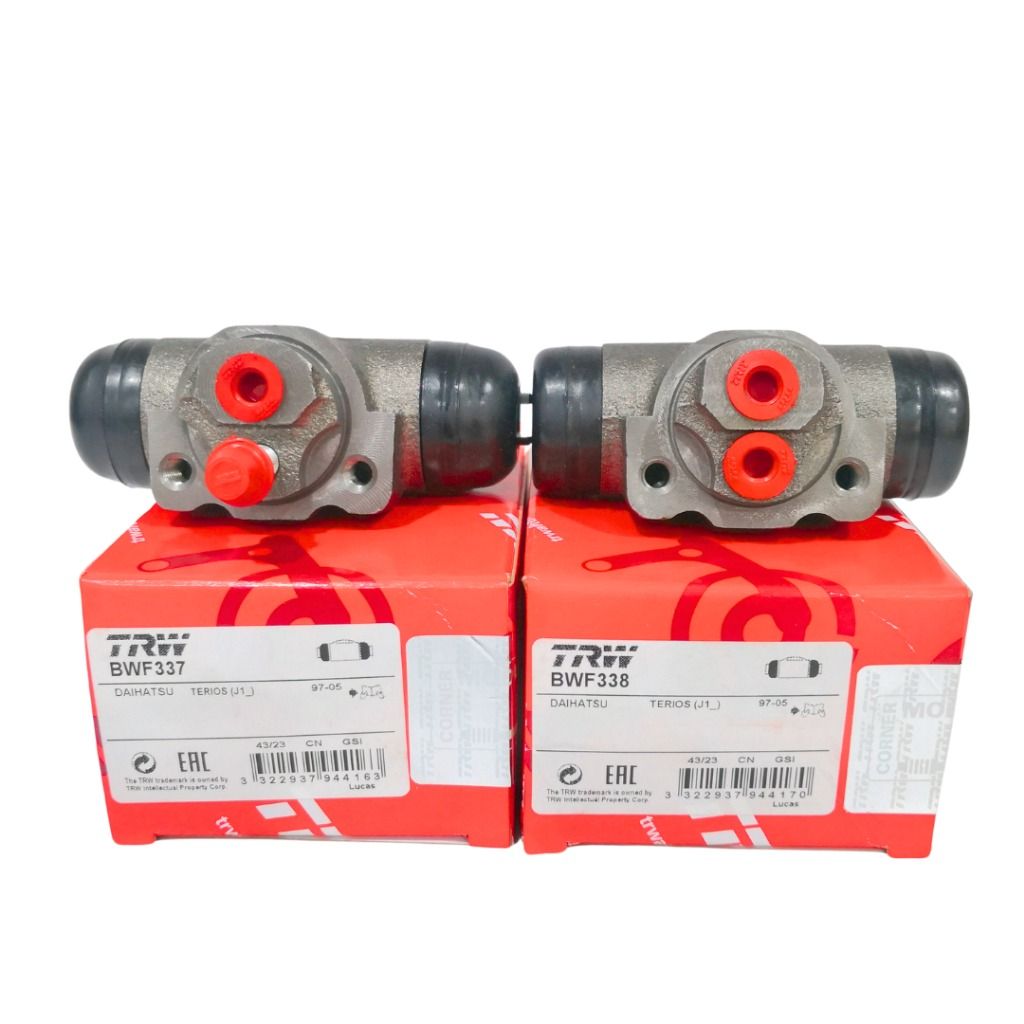 TRW Rear Wheel Cylinder Brake Pump 13/16" for Perodua Kembara All Models Old & DVVT | Left & Right Side Premium OEM Replacement