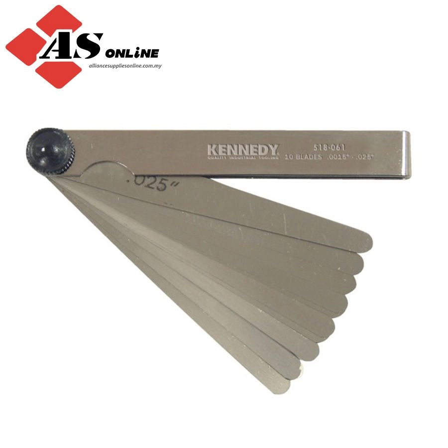 KENNEDY 4" 18 Blade Imperial Feeler Gauge / Model: KEN5180650K