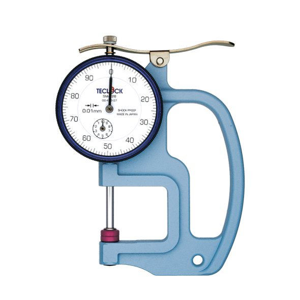 Teclock Dial Thickness Gauge, 20mm/0.01 – SM-528 Series