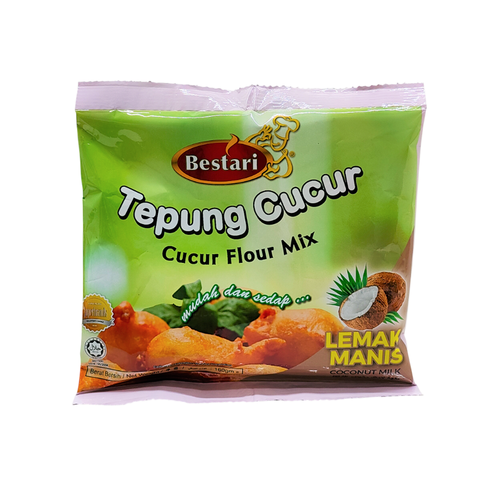 Bestari Tepung Cucur Lemak Manis / Cucur Flour Mix Coconut Milk 160g