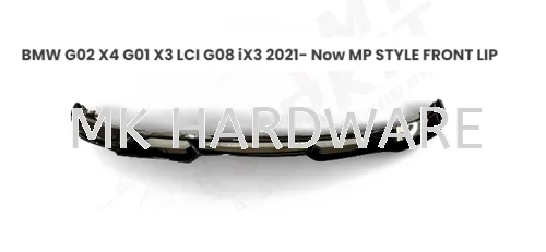 BMW G02 X4 G01 X3 LCI G08 IX3 2021- Now MP STYLE FRONT LIP