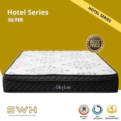 SWH Skylar Silver Hotel Mattress | Hotel Furniture