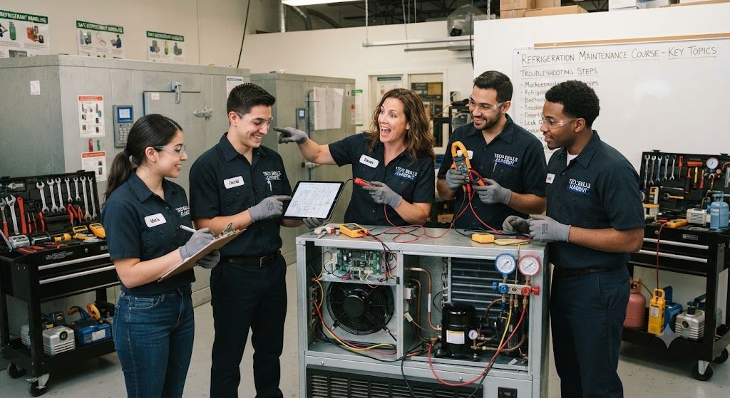Refrigeration technician maintenance course