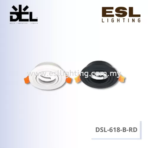 DCL DOWNLIGHT EYEBALL DSL-618-B-RD