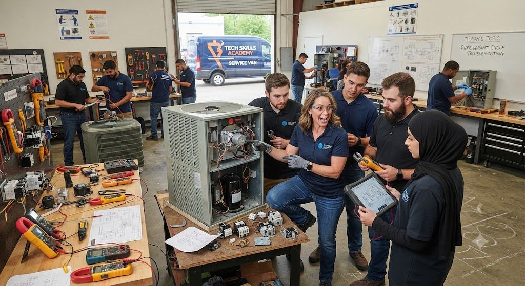 HVAC system troubleshooting skills course