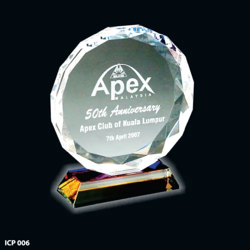 Exclusive Crystal Plaque - ICP 006