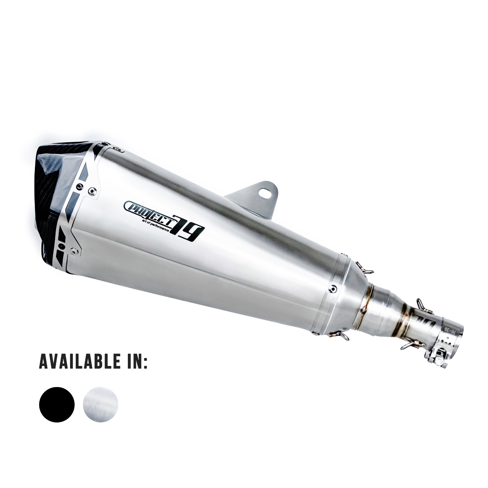 Project79 Stainless Steel Long Version Slip On Exhaust System QPLLAM01 + QPM23 for Lambretta X250
