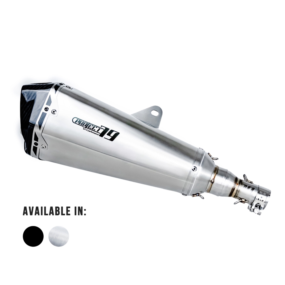 Project79 Stainless Steel Long Version Slip On Exhaust System QPLLAM01 + QPM23 for Lambretta X250