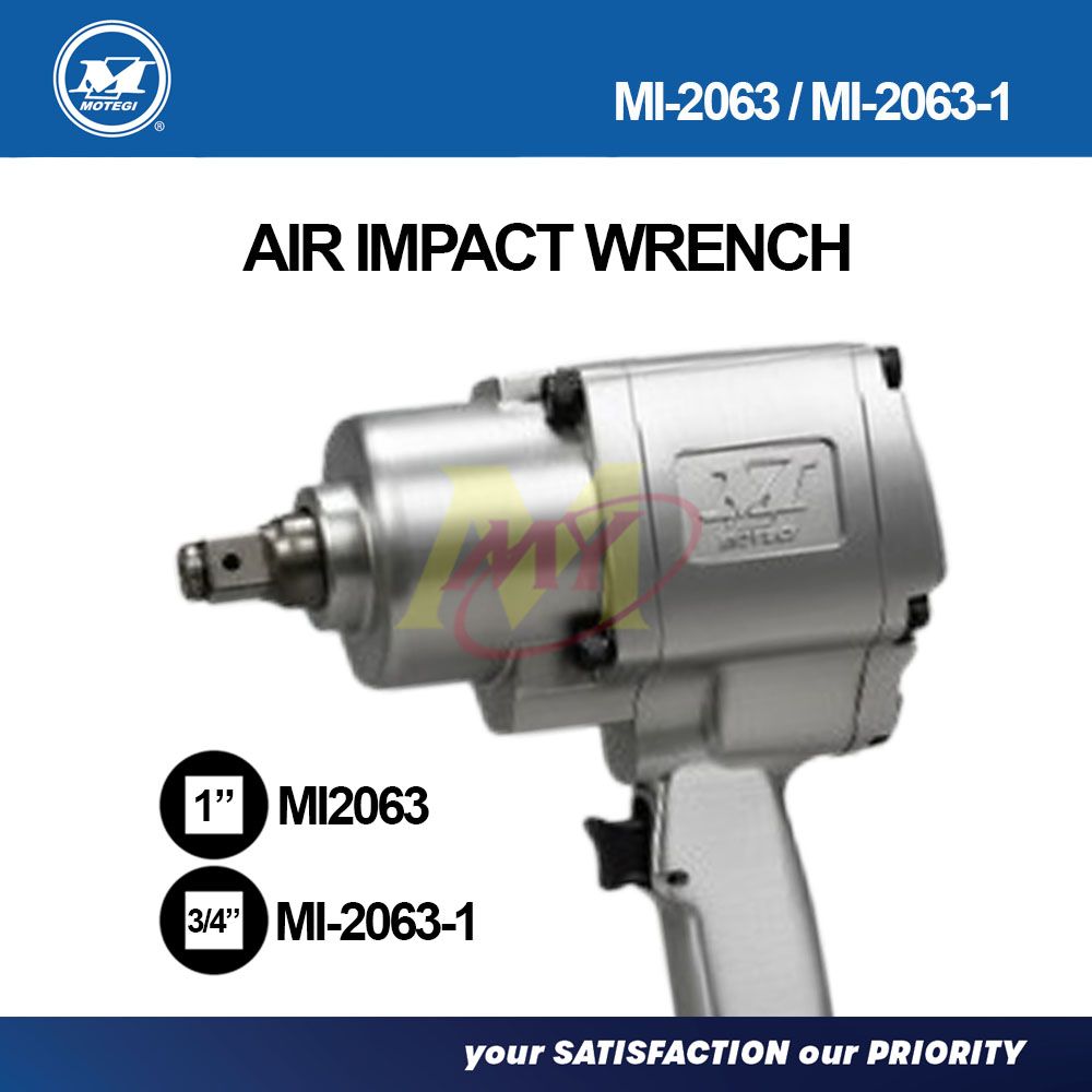 MOTEGI  Air Impact Wrench MI-2063 (3/4")  / MI-2063-1 (1")