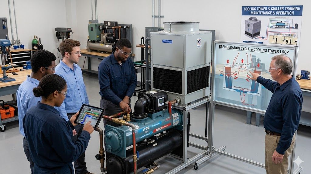 Cooling tower and chiller training