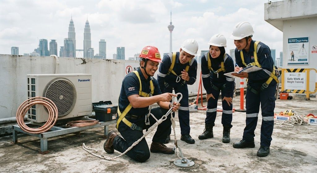 aircond maintenance safety training Malaysia