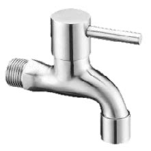 HWBT-3041 SUS304 Stainless Steel Wall Bib Tap | Premium Durable Hose Bib Tap for Home & Outdoor Use