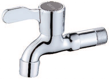IT-015-L Wall Bib Tap | Premium Chrome Finish Hose Bib Tap for Durable Outdoor Water Control
