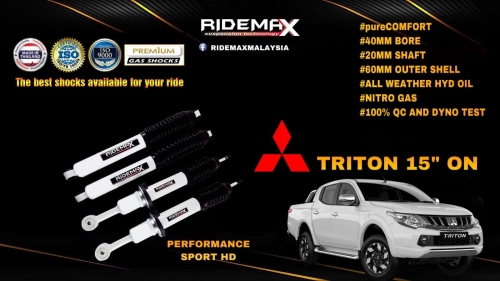 RIDEMAX MITSUBISHI TRITON MQ