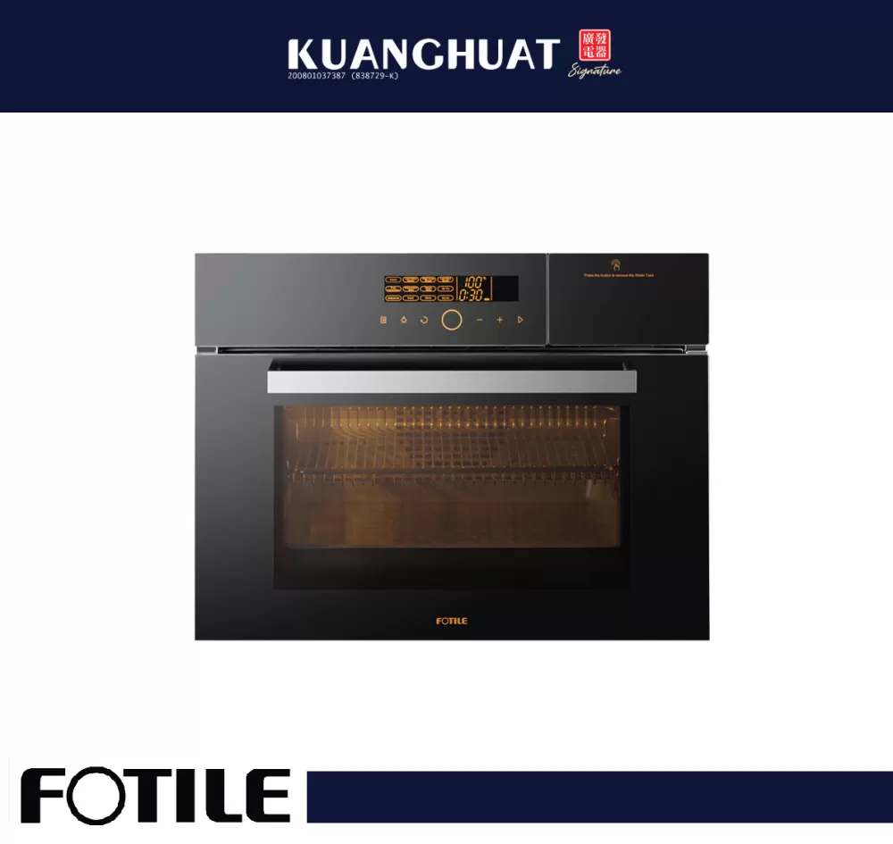 [PRE-ORDER 7 DAYS] FOTILE 42L Built-In Combi Oven HZK-TS1.A