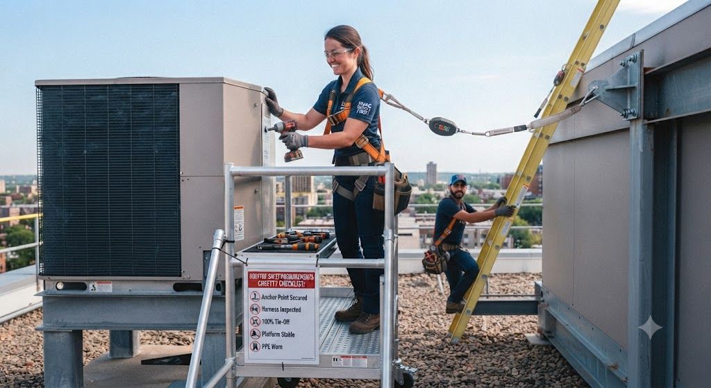 air conditioning technician occupational safety requirements