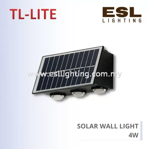 TL-LITE SOLAR LIGHT - LED SOLAR WALL LIGHT - 4W