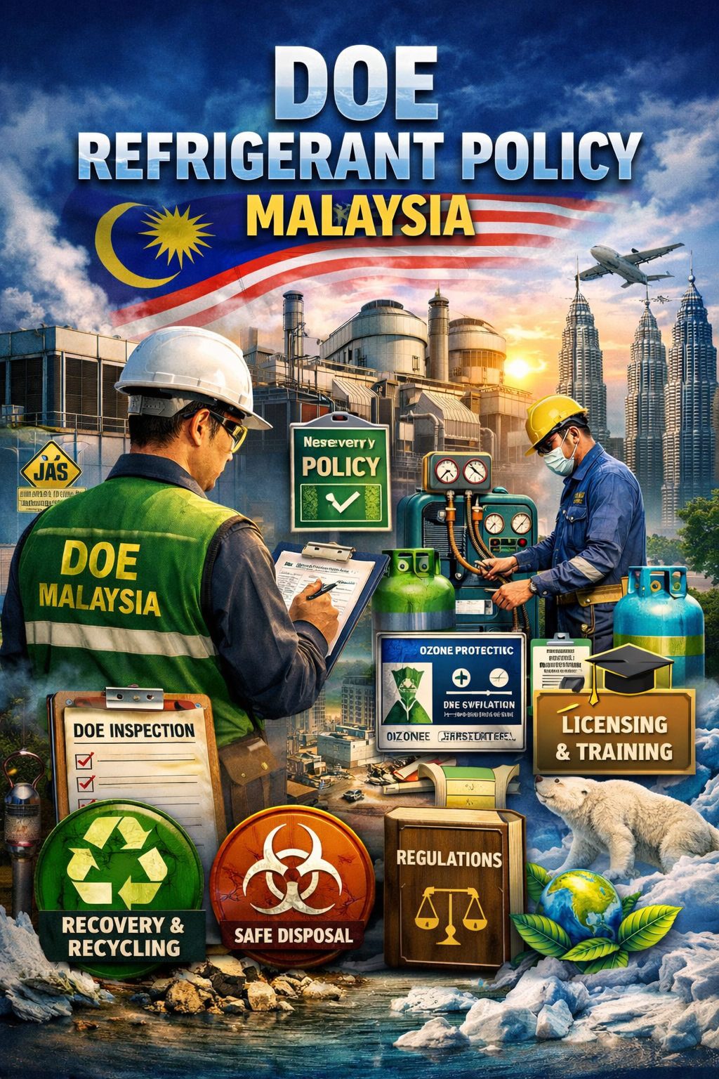 DOE refrigerant policy Malaysia