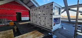 Indoor AHU Rigging for Tight Access Zones
