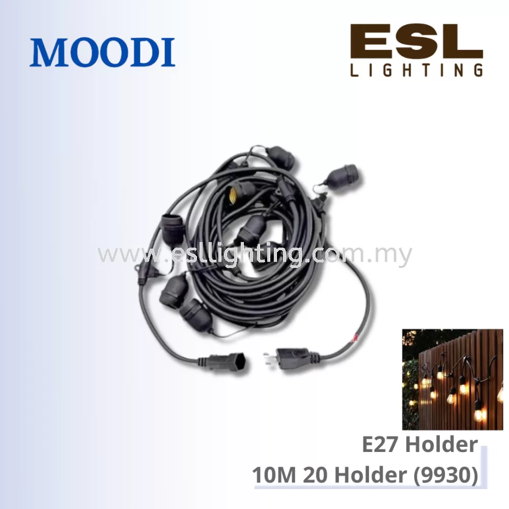 MOODI E27 Holder 10M 20 Holder - 9930