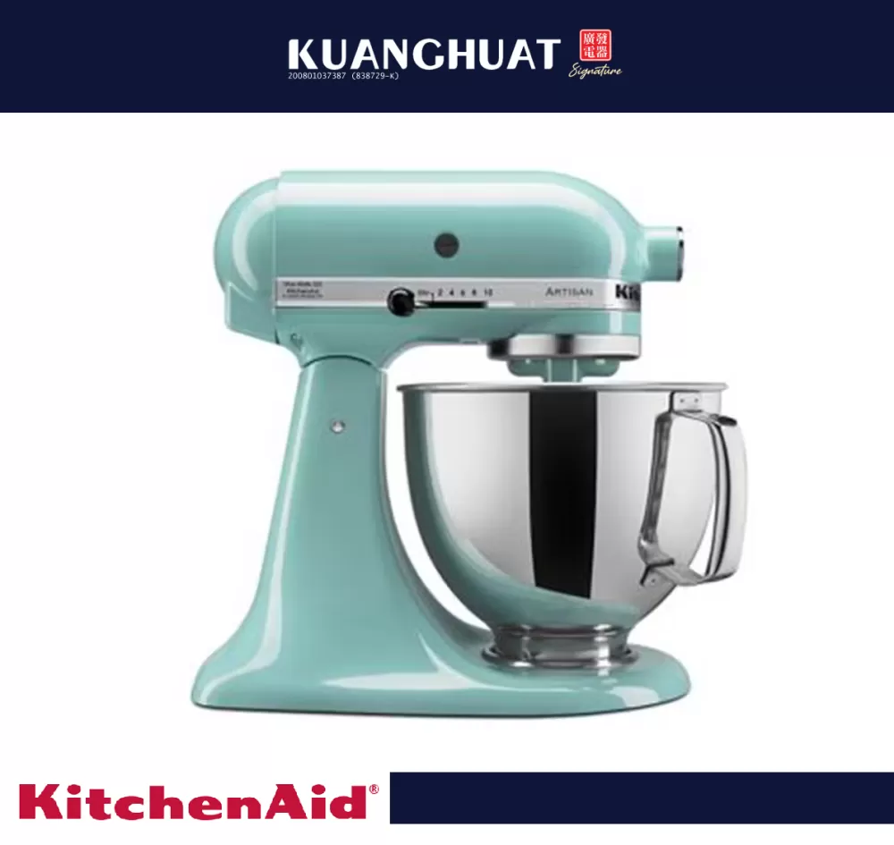 [PRE-ORDER 7 DAYS] KITCHENAID Azure Blue 4.8L Tilt Head Stand Mixer 5KSM150PSBAZ