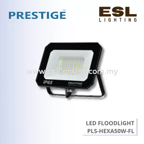 PRESTIGE HEXA LED FLOODLIGHT 50W - PLS-HEXA50W-FL IP65