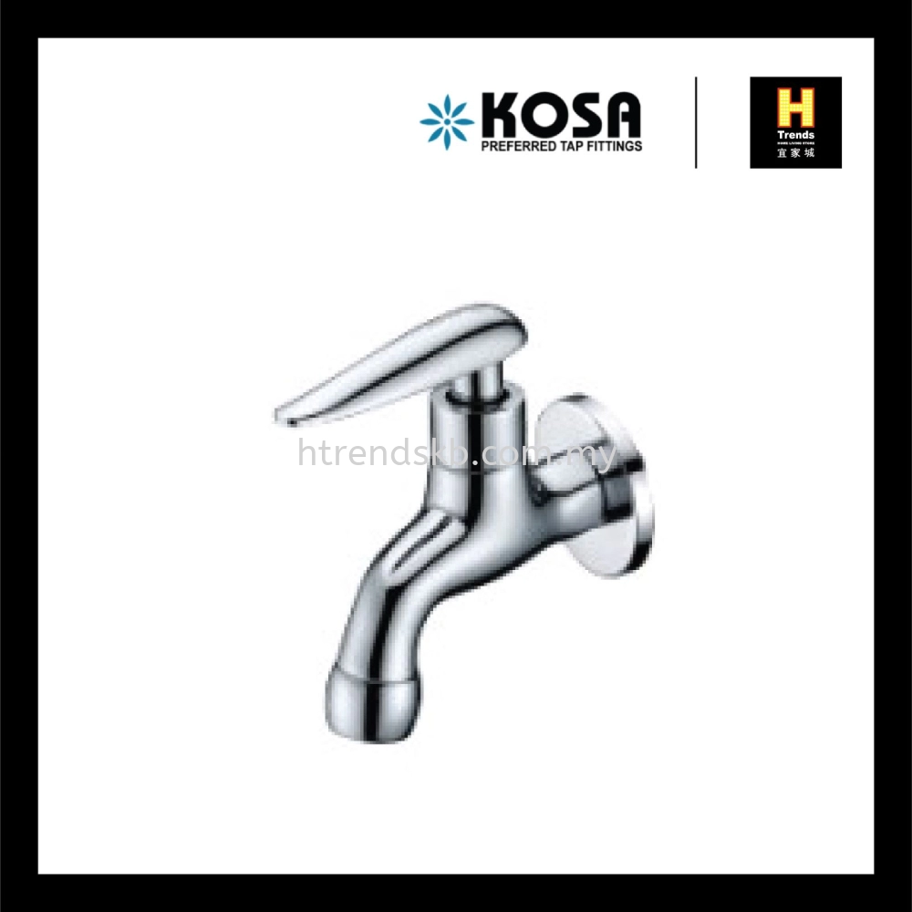 Kosa Wall Mounted Bib Tap (Brass) OT008WBT